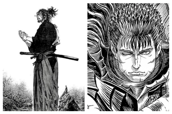 Guts vs. Musashi