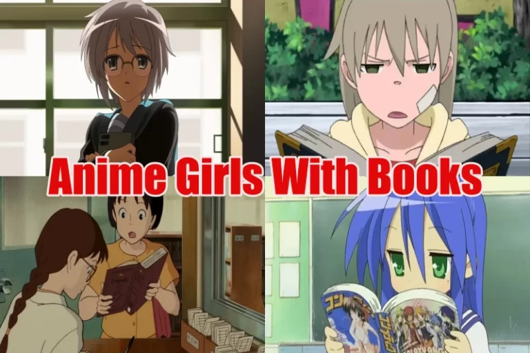 Anime Girls With Books 