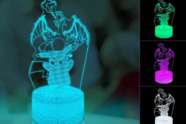 3D Anime Illusion LED Night Light