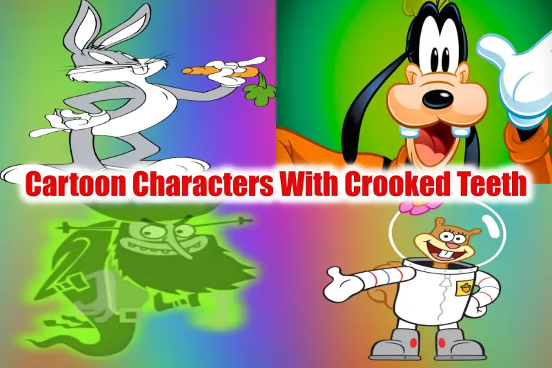 Cartoon Characters With Crooked Teeth