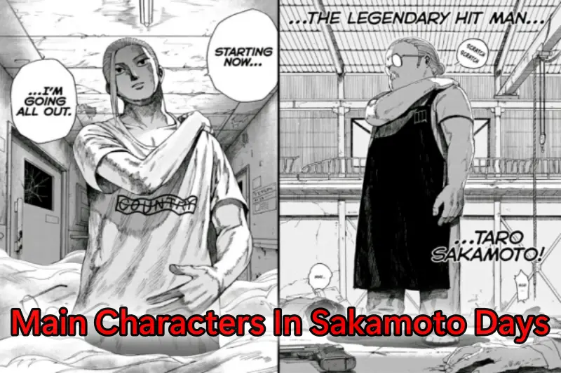 Main Characters In Sakamoto Days
