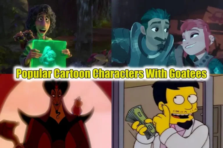 Popular Cartoon Characters With Goatees