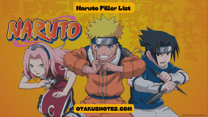 Naruto Filler List