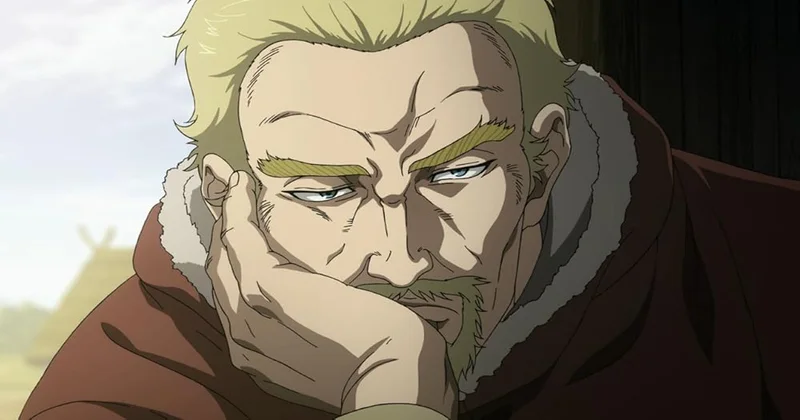 A close-up anime illustration of the character Scar from Fullmetal Alchemist, a man with dark skin, white hair, red eyes, and a large X-shaped scar on his forehead.