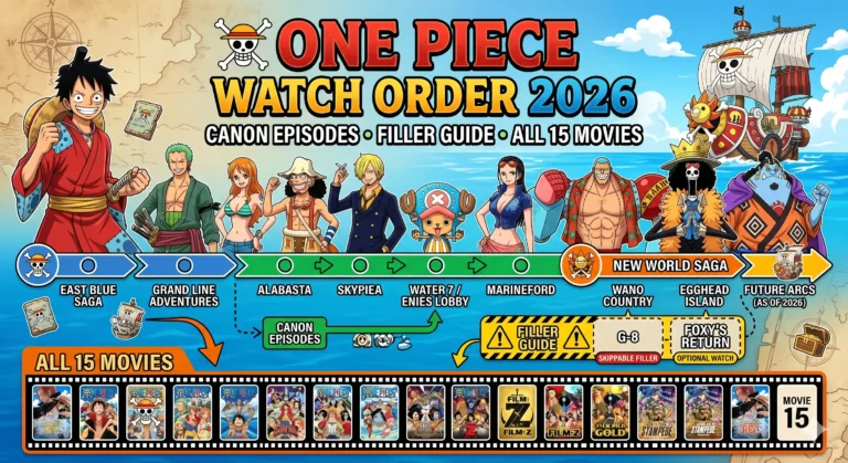 one piece watch order