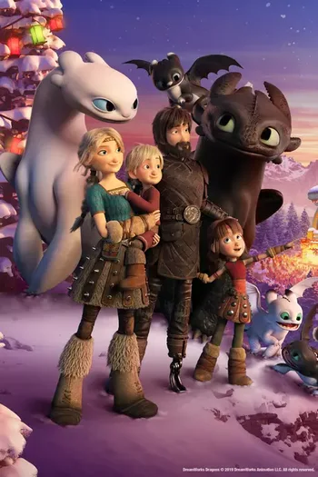 This image is from the 2019 animated holiday special How to Train Your Dragon: Homecoming.