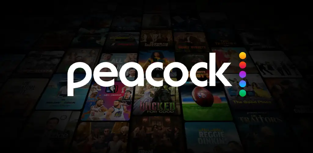 Peacock tv logo