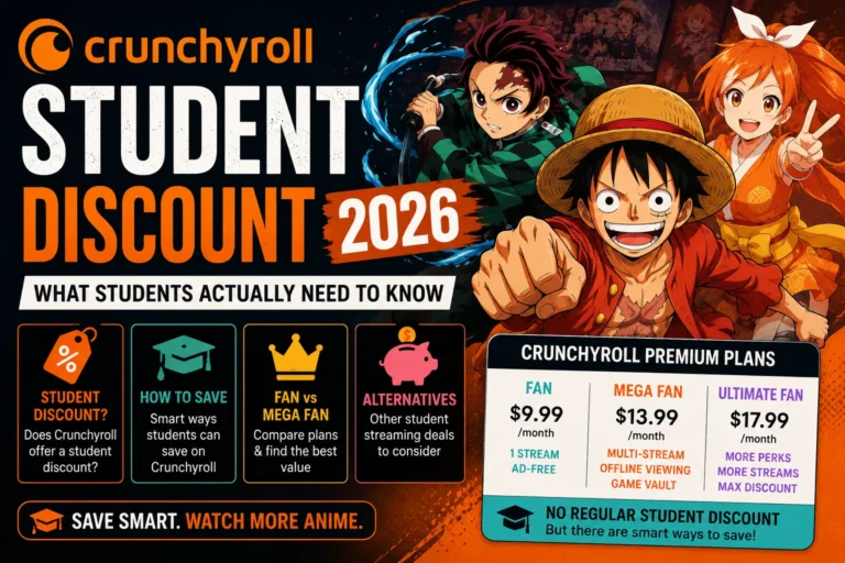 is there Crunchyroll Discount Students