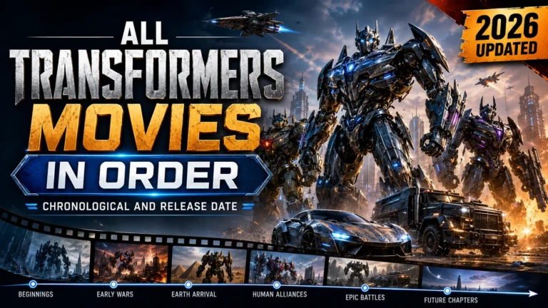 All Transformers Movies in Release Date Order