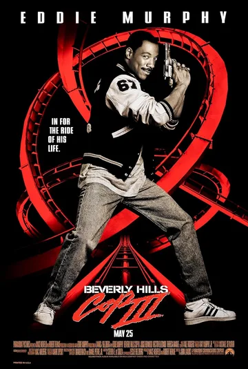 This image is the official theatrical poster for the 1994 action-comedy film Beverly Hills Cop III.