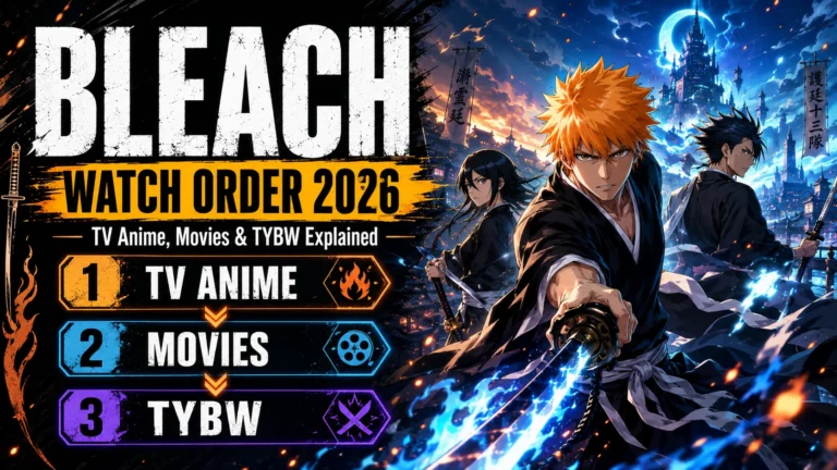 Bleach Watch Order