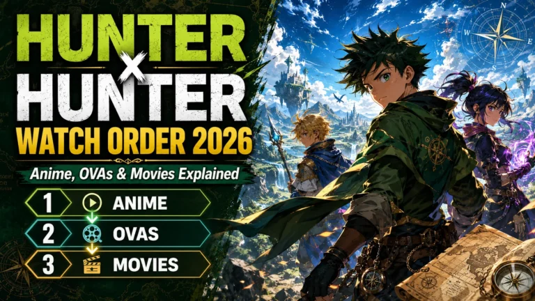 Hunter x Hunter Watch Order 2026 Anime, OVAs & Movies Explained