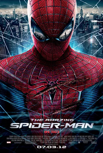 his is the theatrical poster for the 2012 superhero film The Amazing Spider-Man.