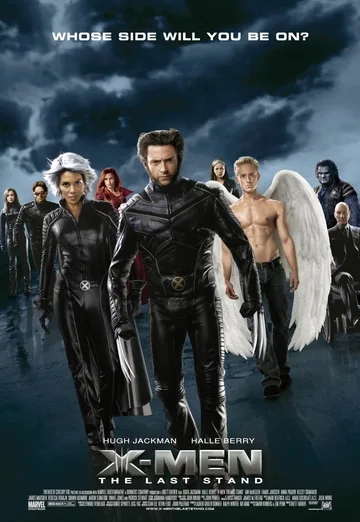 This is the theatrical poster for the 2006 superhero film X-Men: The Last Stand.