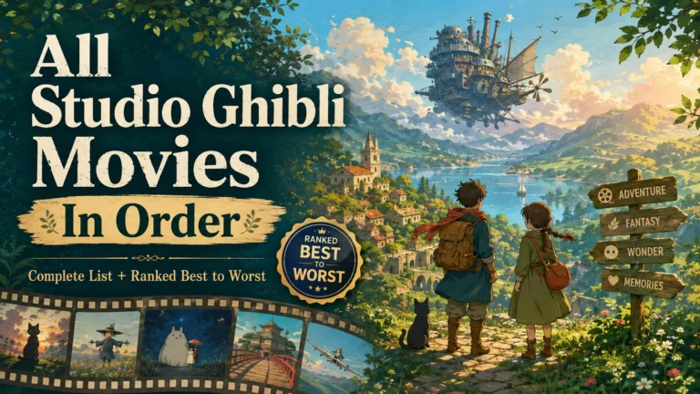 all studio ghibli movies in order
