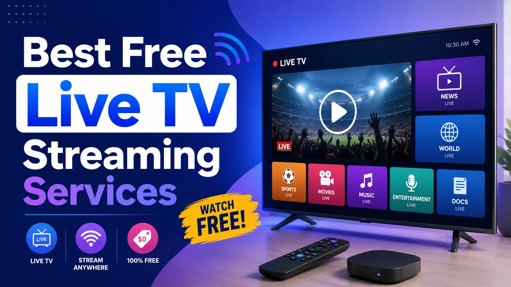 best live tv sreaming services