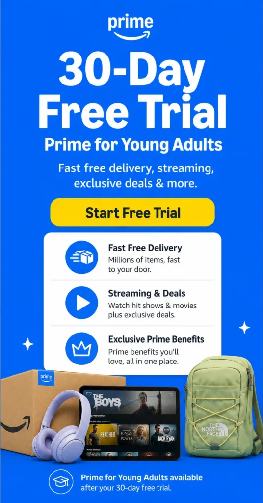 amazon prime for young adults