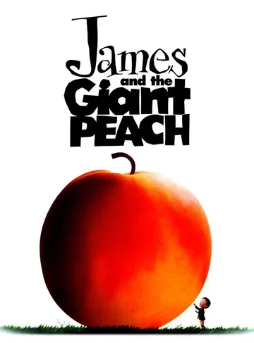 This image is the theatrical release poster for the 1996 musical fantasy film James and the Giant Peach