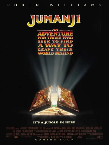 Jumanji, starring Robin Williams.