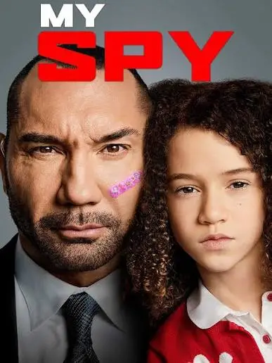 This image is the official promotional poster for the 2020 action-comedy film My Spy